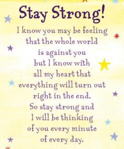 stay strong