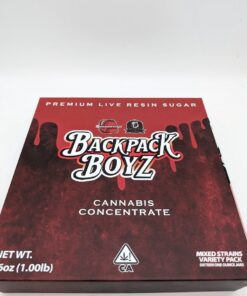 Backpack Boyz Premium Live Resin Sugar 1oz jar
