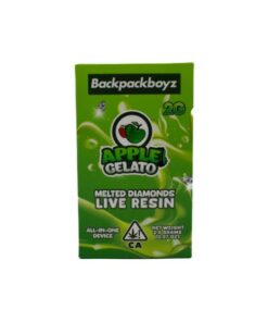 Backpackboyz 2g Live Resin Disposable – Apple Gelato