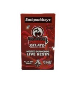 Backpackboyz 2g Live Resin Disposable Vape – Black Cherry Gelato