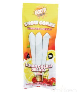 Goo'd THCA Snow Cones Pre-Rolls - Lemon Cherry Gelato