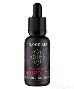 Hi On Nature 10000mg Delta 8 Dropouts - Wildberry