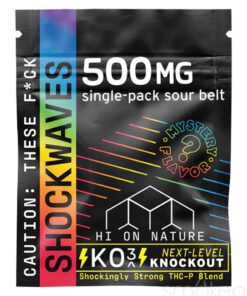 Hi On Nature 500mg KO3 Knockout Shockwave Sour Belt
