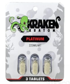 Kraken Kratom Platinum Chewable Tablets (3-Pack)