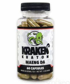 Kraken Kratom Red Maeng Da Kratom Capsules