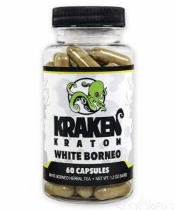 Kraken Kratom White Borneo Kratom Capsules
