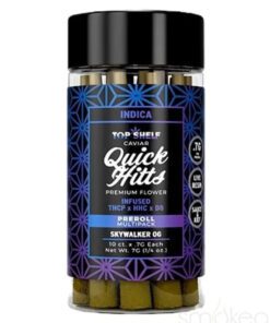 Top Shelf Hemp THCP Quick Hitts Caviar Pre-Rolls - Skywalker OG