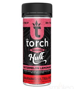 Torch 15000mg Delta 9 + THCP Hulk Gummies - Watermelon Lemonade