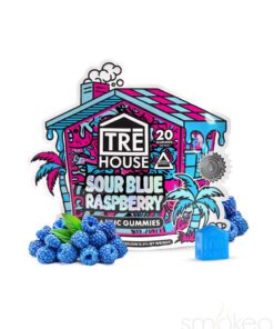 TRĒ House Delta 9 Gummies w/ HHC - Sour Blue Raspberry